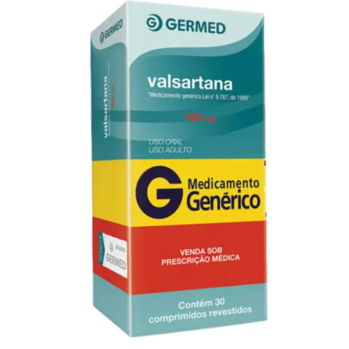 VALSARTANA  160MG C/30 COMPRIMIDOS REVESTIDOS GERMED