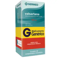 VALSARTANA  160MG C/30 COMPRIMIDOS REVESTIDOS GERMED
