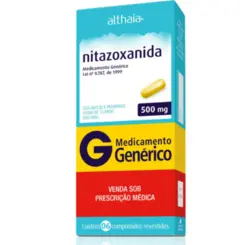 NITAZOXANIDA 500MG C/6 COMPRIMIDOS ALTHAIA