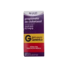 PROPIONATO DE CLOBETASOL 0,5MG/G SOLUÇÃO CAPILAR 50G PRATI
