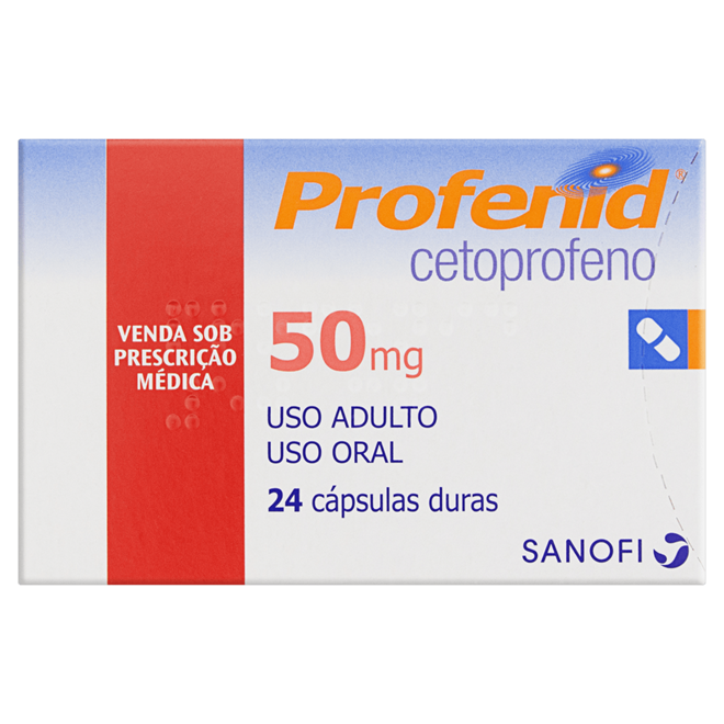 PROFENID 50MG C/24 CÁPSULAS DURA - MEDLEY INDUSTRIA FAR