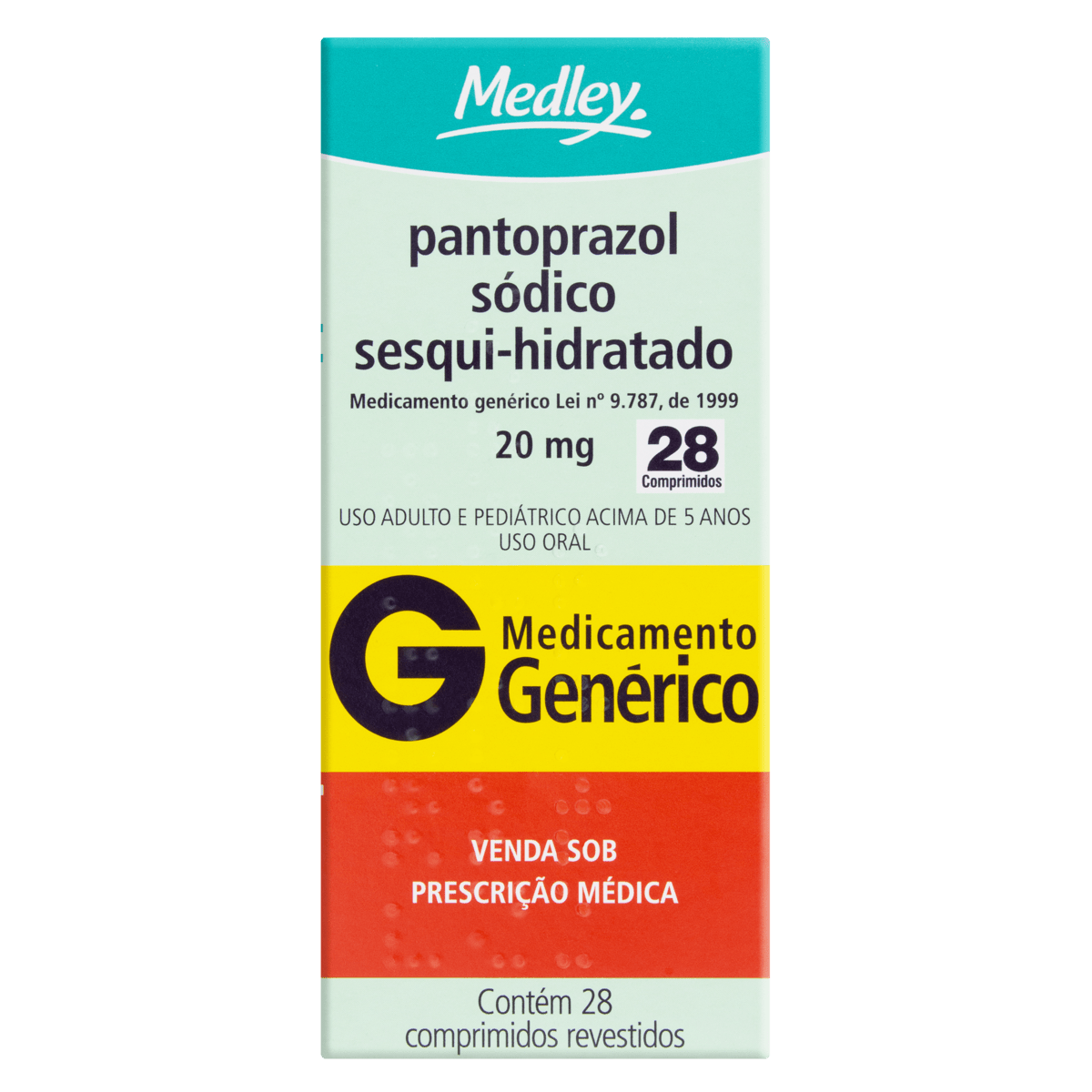 PANTOPRAZOL SÓDICO SESQUI-HIDRATADO 20MG C/28 COMPRIMIDOS REVESTIDOS ...