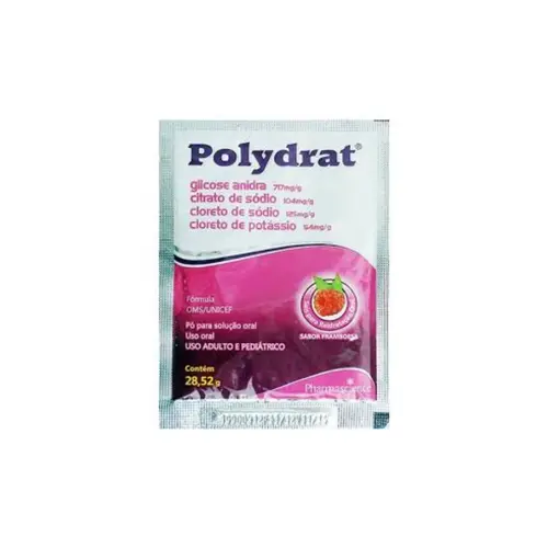 POLYDRAT SABOR FRAMBOESA COM 1 ENVELOPE EM PO 28,52g