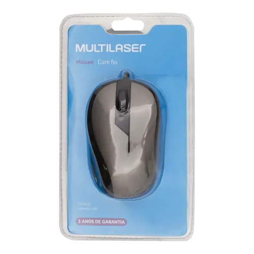 MOUSE COM FIO MULTILASER REF-M0225