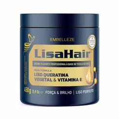 CREME ALISANTE LISO QUERATINA LISA HAIR 450G