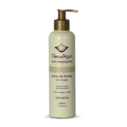CREME DE PENTEAR OLEO DE ARGAN VITA SEIVA 280ML