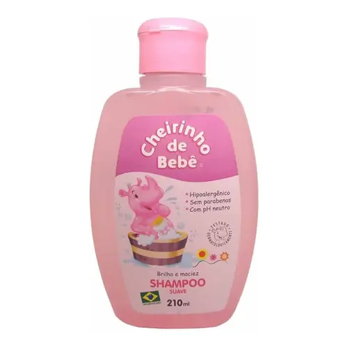 SHAMPOO SUAVE ROSA CHEIRINHO DE BEBE 210ML
