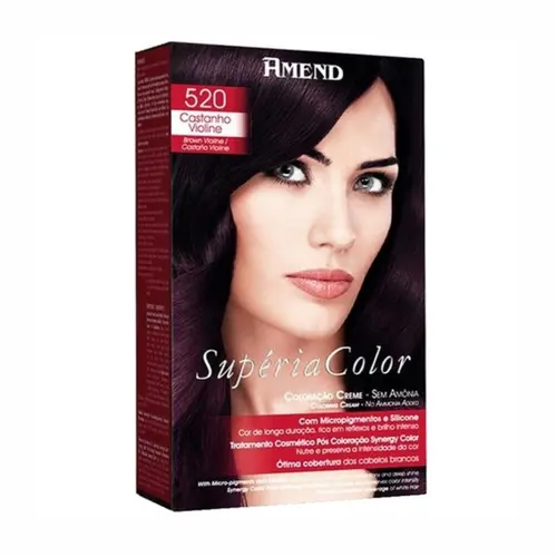 TINTA 520 CASTANHO VIOLINE SUPERIA COLOR AMEND