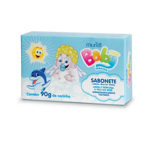 SABONETE BABY MENINO MURIEL 90G