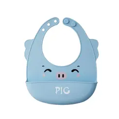 BABADOR DE SILICONE AZUL NEOPAN COD-7701