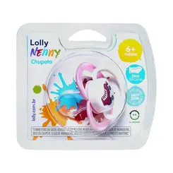 CHUPETA ROSA SILICONE RED CLEAN Nº2 LOLLY