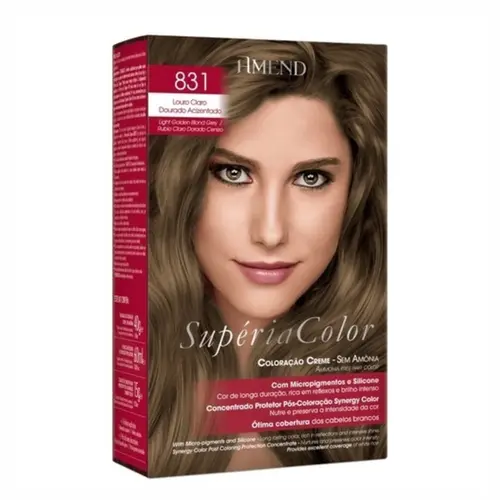 TINTA 831 LOURO CLARO DOURADO SUPERIA COLOR AMEND