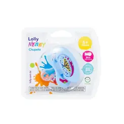 CHUPETA AZUL SILICONE RED CLEAN Nº2 LOLLY