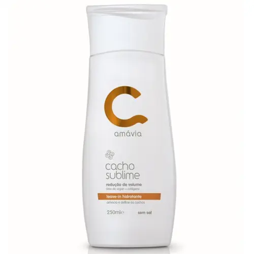 LEAVE IN HIDRATANTE CACHOS SUBLIME AMAVIA 250ML