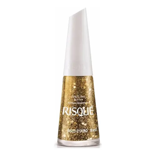 ESMALTE DISCO DE OURO RISQUÉ 8ML