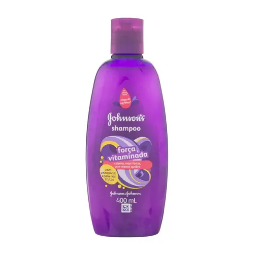 SHAMPOO FORÇA VITAMINADA JOHNSON'S 400ML