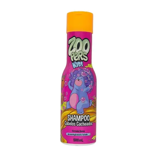 SHAMPOO CABELOS CACHEDOS KIDS ZOOPERS 500ML