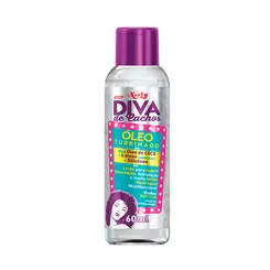 ÓLEO CAPILAR TURBINADO DIVA DE CACHOS NIELY GOLD 60ML