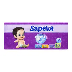 FRALDA EG COM 30 UNIDADES SAPEKA