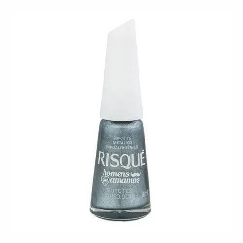 ESMALTE GUTO FEZ O PEDIDO METALICO HOMENS QUE AMAMOS RISQUÉ 8ML