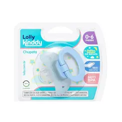 CHUPETA AZUL BILHA NO ESCURO LOLLY REF-5514