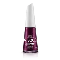 ESMALTE HOMENS QUE AMAMOS JOÃO DISSE EU TE AMO RISQUÉ 8ML