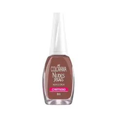ESMALTE NUA E CRUA NUDES REAIS COLORAMA 8ML