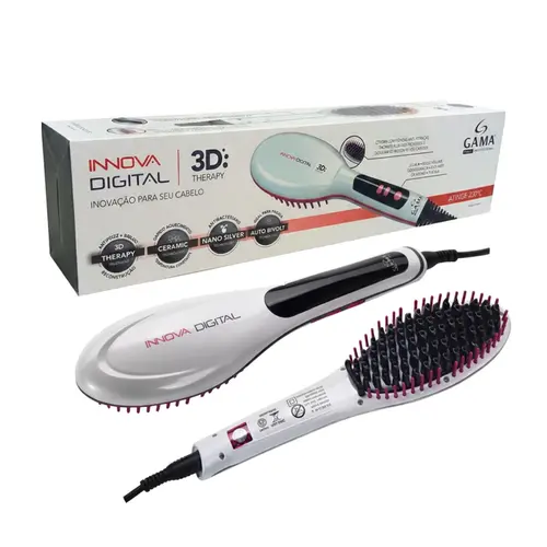 ESCOVA ALISADORA 3D THERAPY INNOVA DIGITAL GAMA REF-301