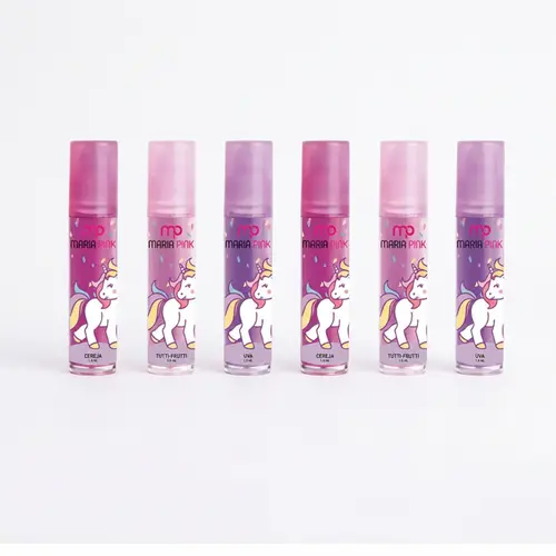 BRILHO LABIAL UNICORNIO MARIA PINK 5.5ML MP10012