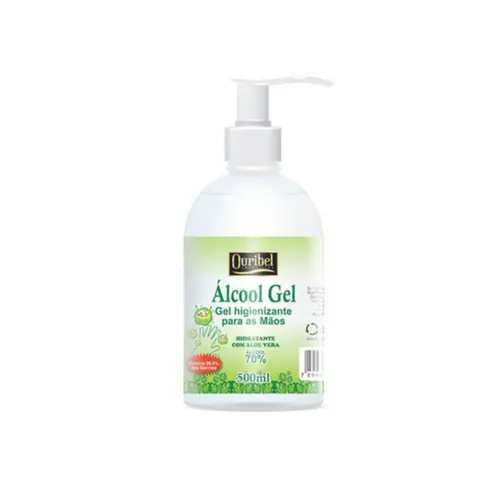 ALCOOL EM GEL COM ALOE VERA OURIBEL 500G
