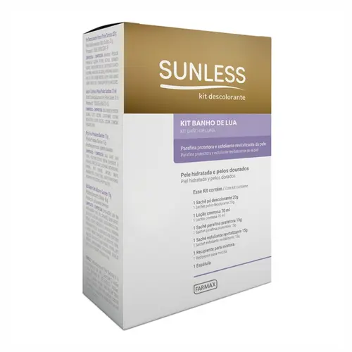 KIT DESCOLORANTE BANHO DE LUA SUNLESS