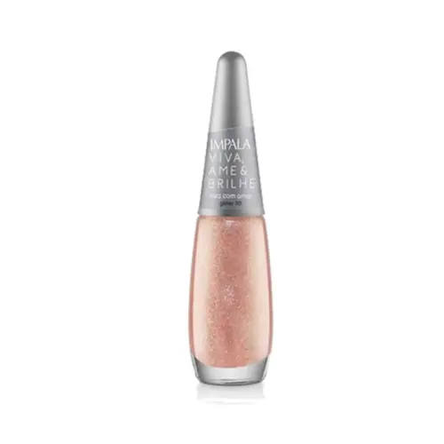 ESMALTE VIVA COM AMOR GLITTER 3D IMPALA 7,5ML