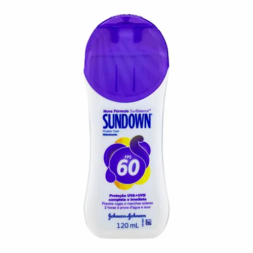PROTETOR SOLAR 60FPS SUNDOWN 120ML