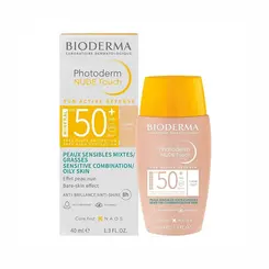 PROTETOR SOLAR 50FPS NUDE TOUCH PHOTODERM BIODERMA 40ML