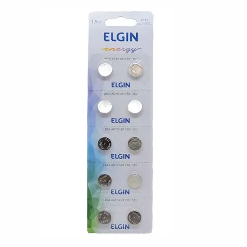 BATERIA ALCALINA LR54 AG10 1,5V ELGIN