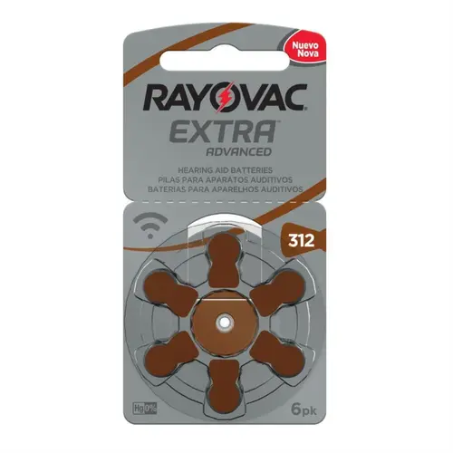 PILHA AUDITIVA PR312 RAYOVAC