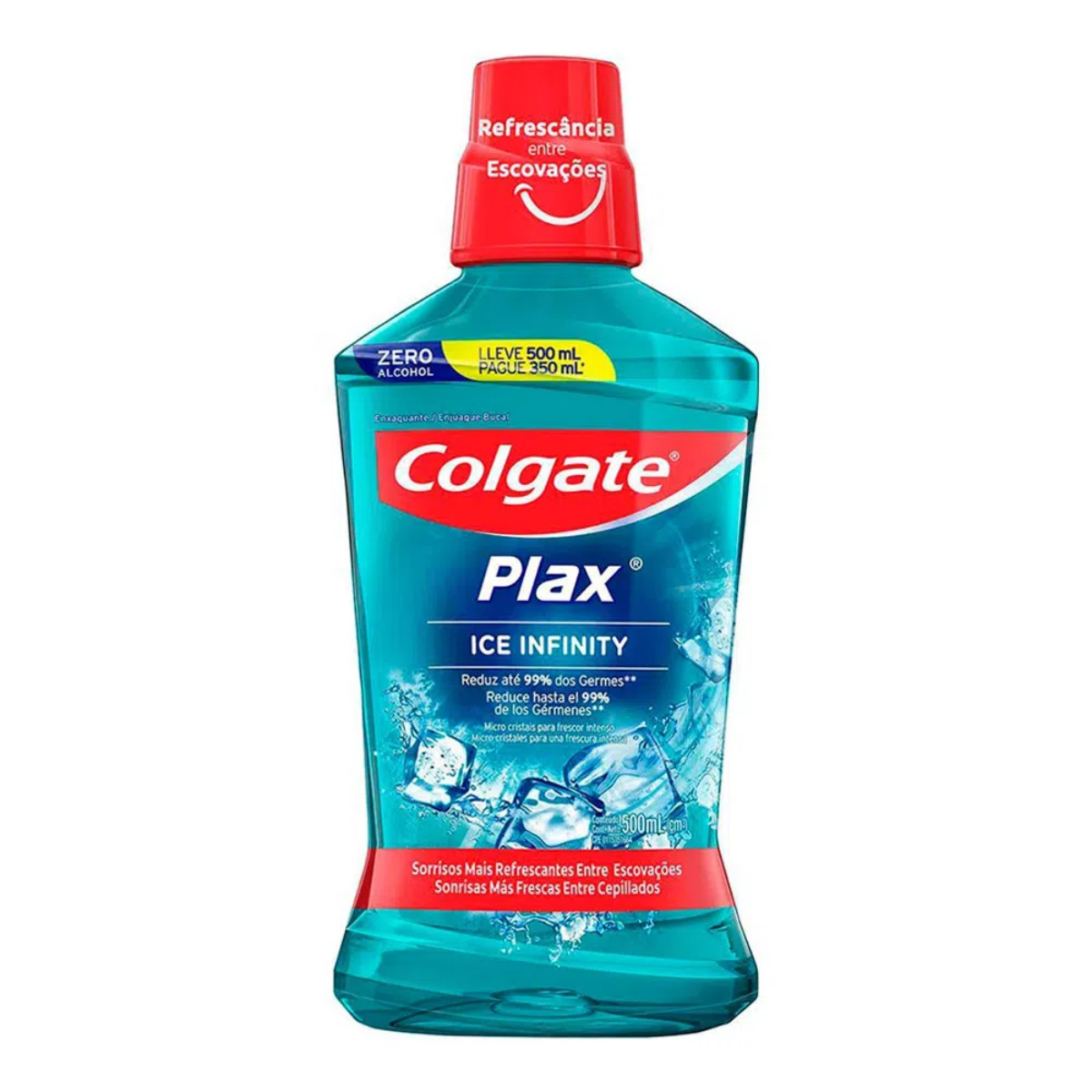 Colagate Ice ENXAGUANTE BUCAL PLAX COLGATE ICE INFINITY 500ML - NOVO