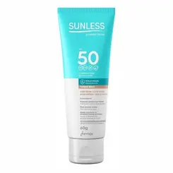 PROTETOR SOLAR FACIAL 50FPS MEDIO SUNLESS 60G