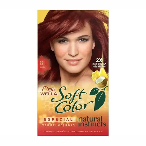 TINTA 5.5 ACAJU CAOBA SOFT COLOR WELLA