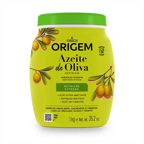 CREME DE TRATAMENTO AZEITE DE OLIVA ORIGEM NAZCA 1KG