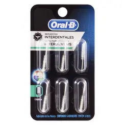 REFIL ESCOVA INTERDENTAL CILINDRICA COM 6 UNIDADES ORAL-B