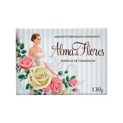 SABONETE ESSENCIA DE CHAMPAGNE ALMA DE FLORES 130G
