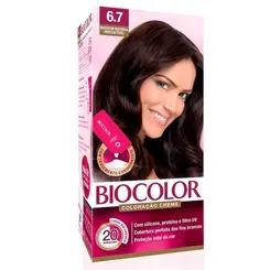 TINTA 6.7 MARROM NATURAL IRRESISTIVEL BIOCOLOR