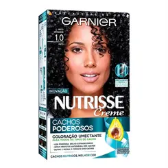 TINTA 1.0 PRETO CACHOS PODEROSOS GARNIER NUTRISSE