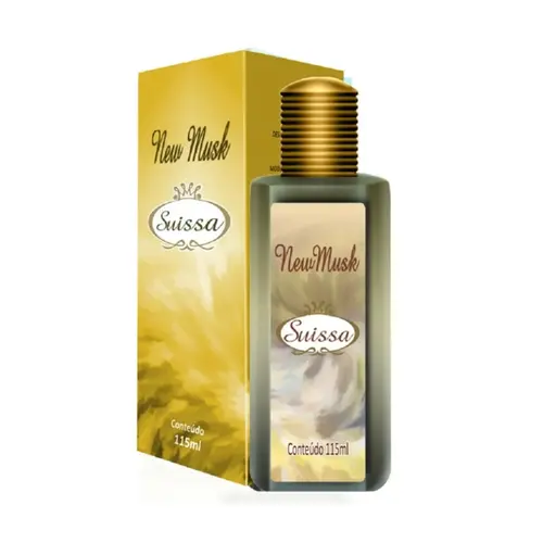 COLONIA DESODORANTE CORPORAL NEW MUSK SUISSA 115ML