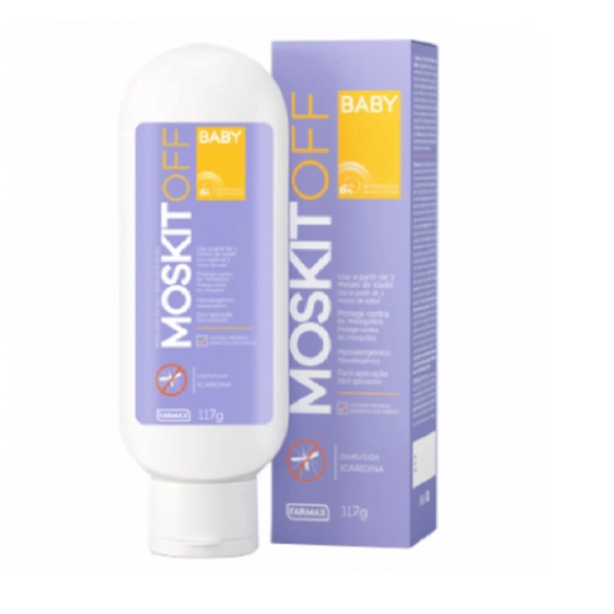 Moskit Out REPELENTE GEL MOSKITOFF BABY 100G - FARMAX
