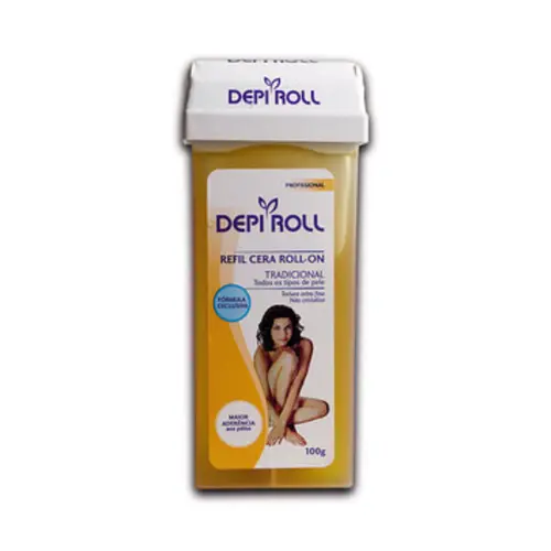 CERA DEPILATORIA REFIL ROLL-ON TRADICIONAL DEPI ROLL 100G