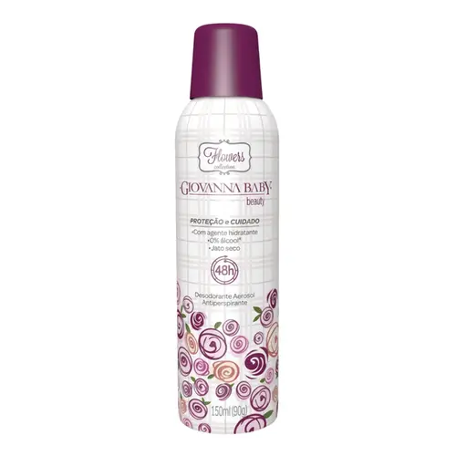 DESODORANTE AEROSOL BEAUTY FLOWERS COLLECTION GIOVANNA BABY 150ML