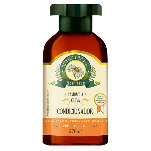 CONDICIONADOR CAMOMILA E OLIVA BOTICA BIO EXTRATUS 270ML