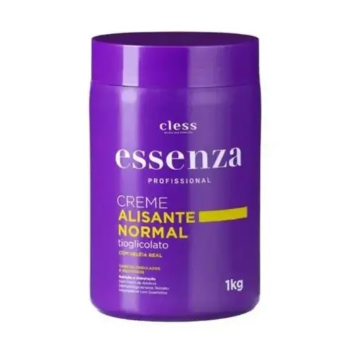CREME ALISANTE NORMAL COM GELEIA REAL ESSENZA CLESS 1KG